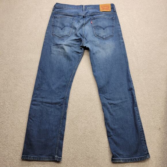 Levi’s 569 Loose Fit Jeans Men’s Blue Denim Size 33 x 32 - Picture 2 of 10